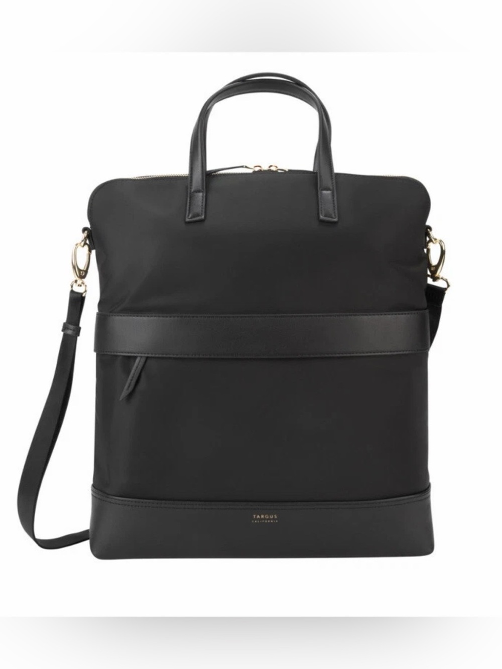 Targus 15" Newport Convertible 2-in-1 Messenger/Tote in black